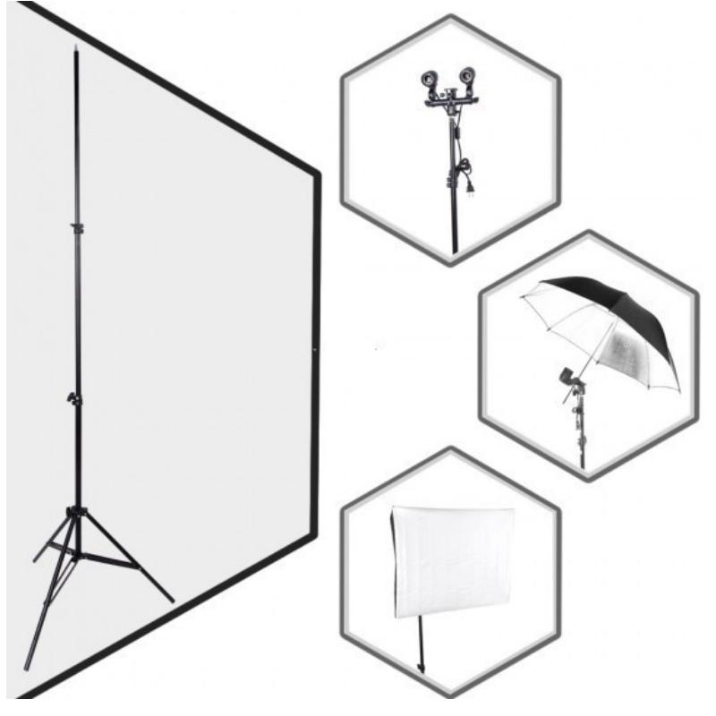 50cm 110cm Tripod Stand Photo Studio Tripod Mobile Phone Cameras Photography Ring Light Stand