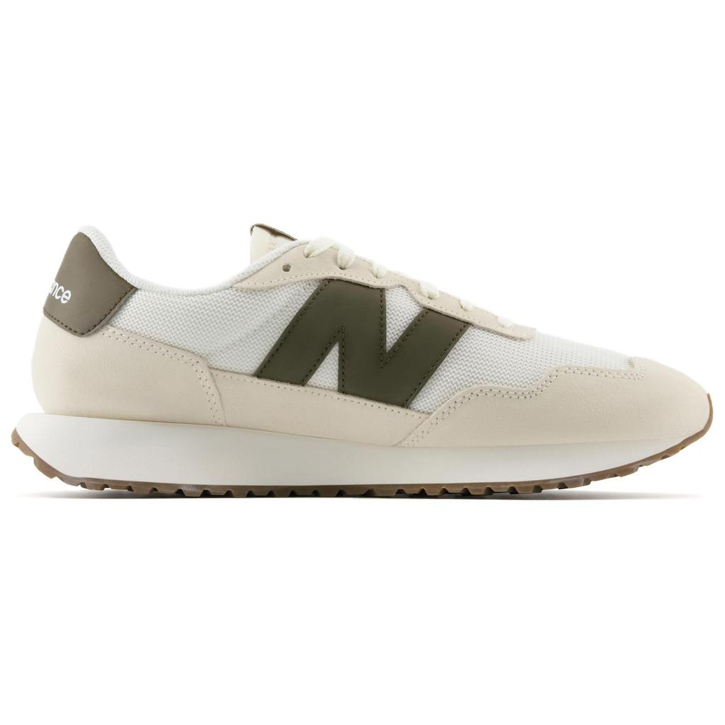 New Balance 237 Кремово-белый Оливково-зеленый Унисекс MS237WM