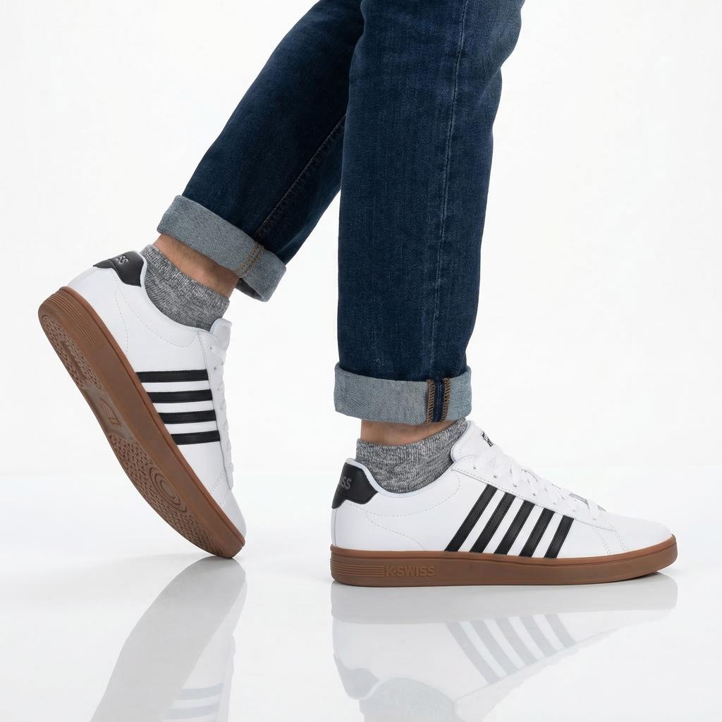 K-SWISS Тайбрейк 2 II - Мужские Кроссовки Обувь Белый 04413-168-M ОРИГИНАЛ