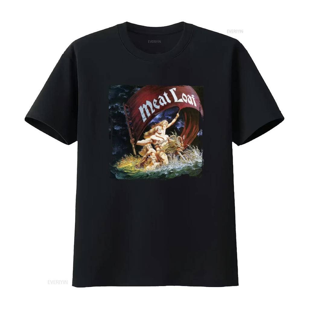 Cotton T Shirt Meat Loaf Dead Ringer Album Art Print More Than You Deserve vintage Washed graph
