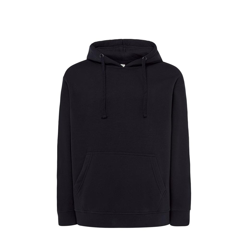 JHK Mens Plain Kangaroo Pocket Hoodie