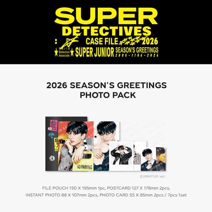 Предзаказ 2026 SM Artist Season's Greetings SUPER JUNIOR Фотопак