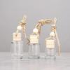 5/8/10Ml Car Hanging Glass Bottle Air Freshener Empty Bottle Aromatherapy Pendant Diffuser Car Decoration Aromatherapy Ornament