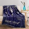 Edith Piaf Vintage Poster Blanket for All Seasons Blanket Lunch Break Throw Gift