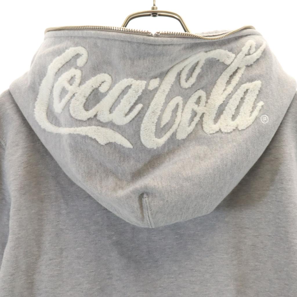 Tommy COCA-COLA Coca-Cola сотрудничество Лонгслив толстовка Толстовка на молнии Женская Б/у