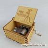 Hand-Cranked Wooden Music Box Festival Gift for Friends