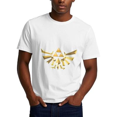 Hcotproe Мужская футболка Футболка The Legend of Zelda Летняя Повседневная С коротким рукавом Круглый вырез(2)