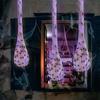 Spider Props Halloween Glowing Spider Egg Sac 3.3ft Hanging Glowing Spider Egg Sac Props for Home Holiday Party Decoration