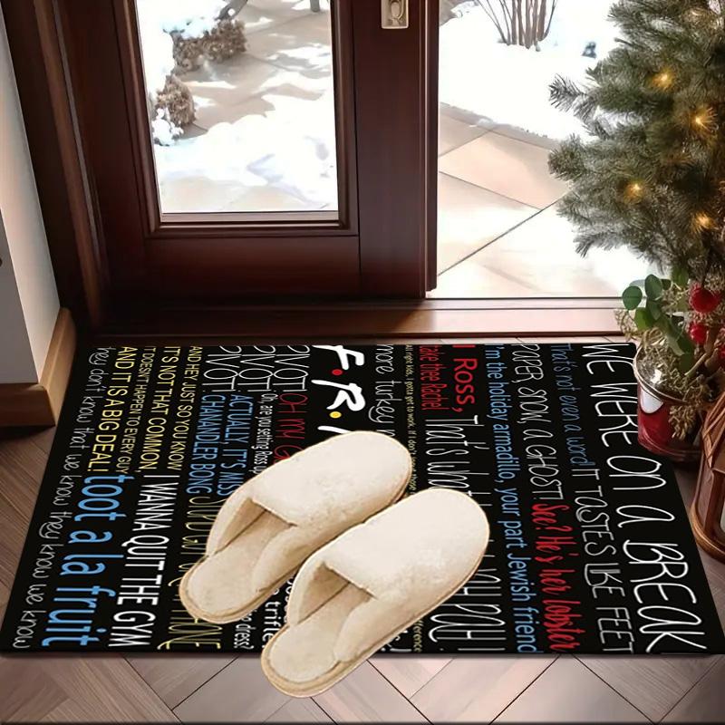 Friends Show Elements Carpet, Chair Rug,Rug for Office Bedroom living rooms, Doormat decor Fan Gift Christmas Gift