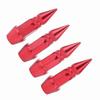 4Pcs Aluminum Alloy Spike Wheel Tire Valve Stem Car Truck Air Dust Caps Covers Red