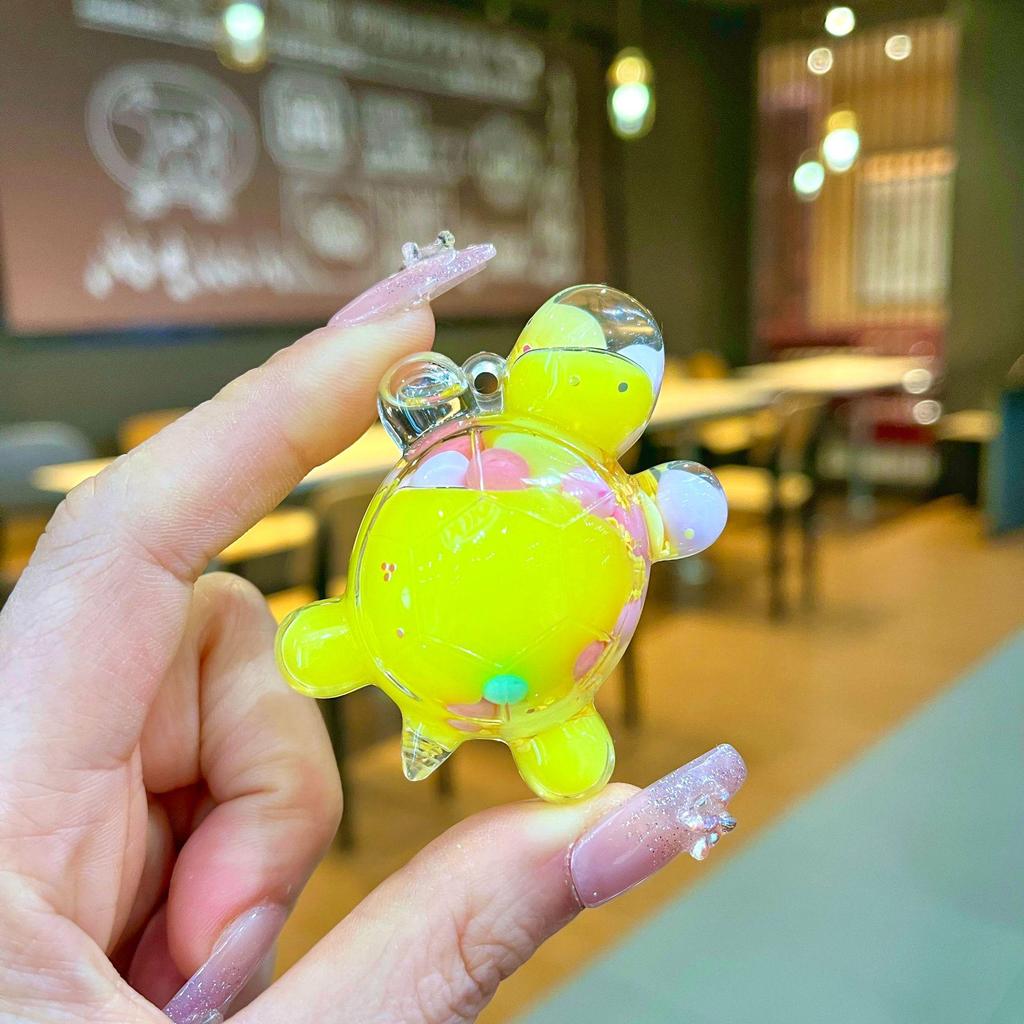 Светящаяся фигурка черепахи в виде зыбучего песка, подставка для украшений в закрытой коробке.