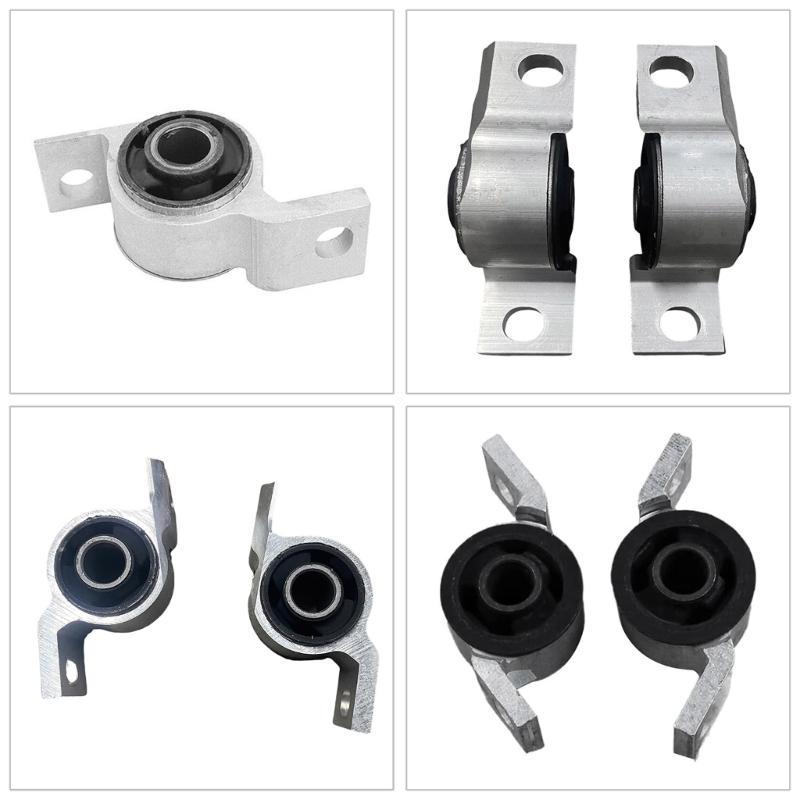 For 2003-2016 31277897 31277898 Rear Horn Bushing Control Arm Rubber Bushes, Reduced Friction Wear Suspension 2pcs