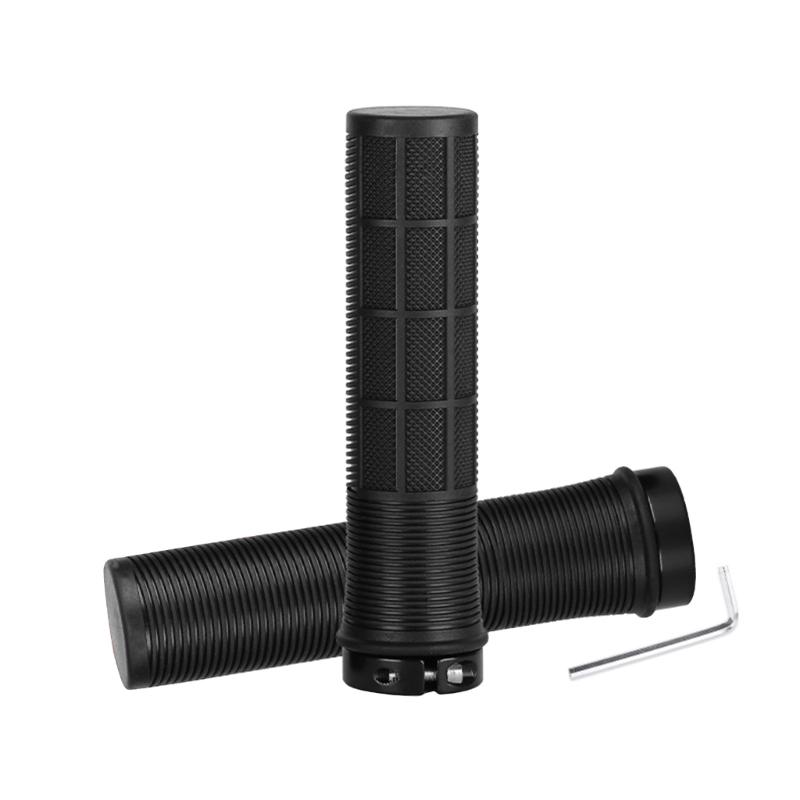Durable DeathGrip Soft Rubber Bike Death Grip Single Locks Handlebar Grips Comfortable and Secure Fit for Bike Riders
