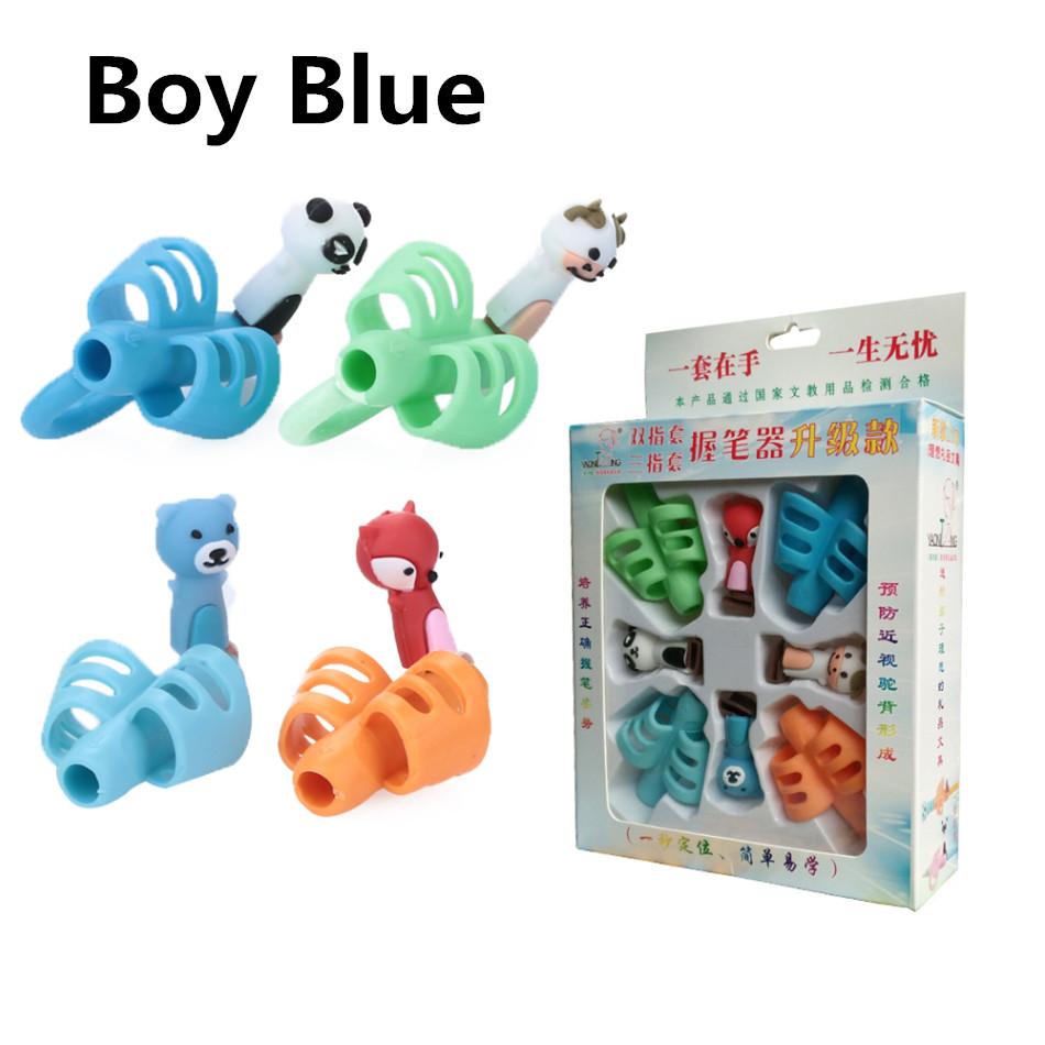 1/3 шт., детский держатель для карандашей, обучающая практика, силиконовая ручка, устройство для коррекции осанки для студентов
