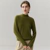 Lekasha Women's 100% Pure Cashmere High-Neck Sweater - Warm 12-Gauge Knit Base Layer