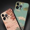 Япония Закат Пейзаж Роскошный Чехол Для Телефона Для iPhone 13 15 14 12 11 Pro MAX XR X SE XS 7 8 Plus Силиконовый Черный Защитный Чехол