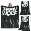 Плед Teen Wolf Мягкий Теплый Фланелевый Плед Постельное белье для Кровати Гостиной Пикника Путешествий Дома Дивана
