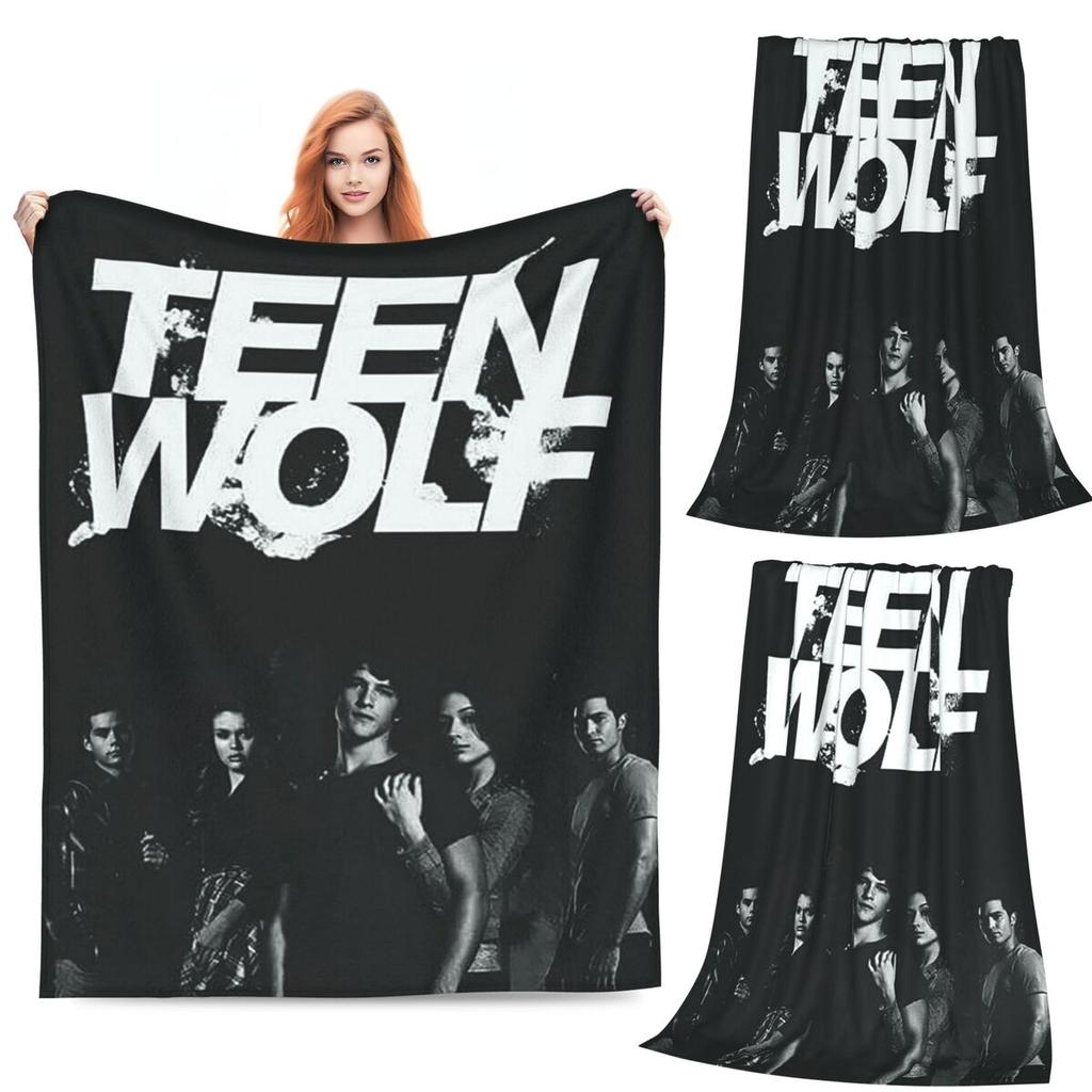 Плед Teen Wolf Мягкий Теплый Фланелевый Плед Постельное белье для Кровати Гостиной Пикника Путешествий Дома Дивана