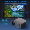 1080P Проектор Домашний Театр Видео Кино Проектор 2.4G/5G WiFi 5.0 9.0(2G+16G) Поддержка 200-дюймового экрана / Декодирование видео 8K / Беспроводная синхронизация экрана