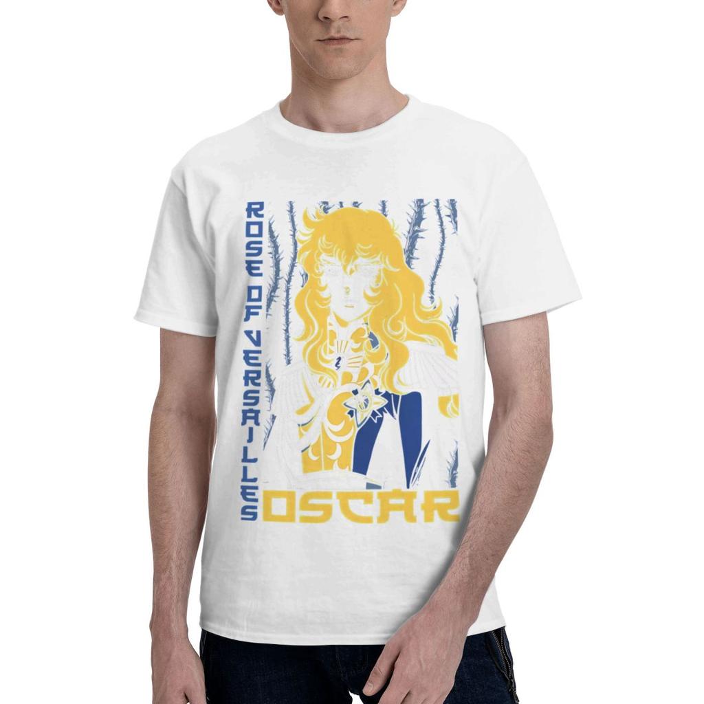 Rose Of Versailles 100 Cotton Casual Breathable Confortable Cute Mens Designer Clothes Clothes Men