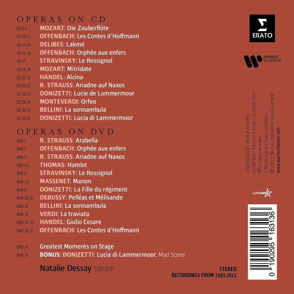 The Opera Singer (Complete Operas & Operas Arias R