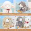Plush Sheep Toy With Soft Polyester Filling Perfect For Kids Bedtime And Gift Giving