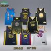 Мужская баскетбольная майка NBA Стефен Карри 30 Warriors С индивидуальной вышивкой Спортивная одежда Тренировочная Игровая форма