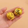 DIY Crafts Christmas Pendant Matte Bells Bright Iron Jingle Christmas Tree Decor Drop Ornaments