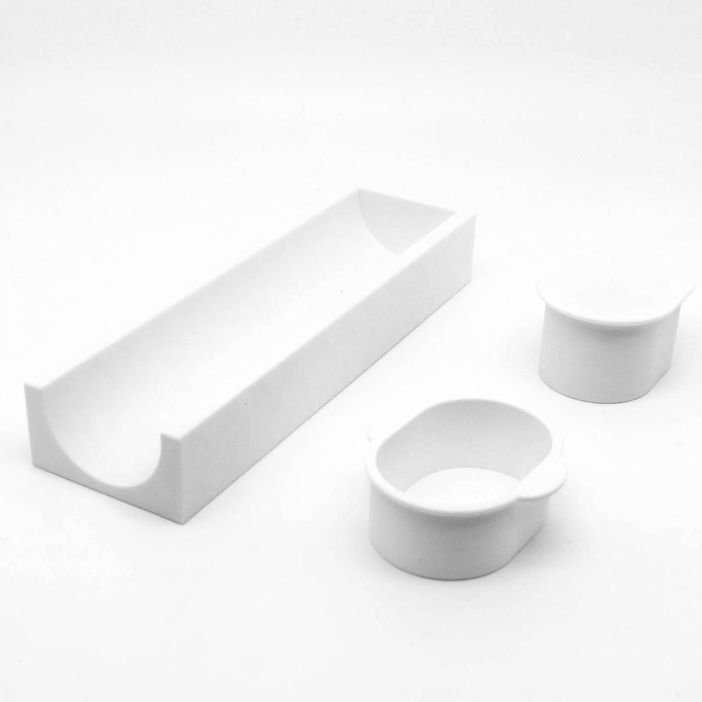 3D Printed Oval Cake Pop Mold Set DIY Cake Popsicle Press & Cookie Mold Baking Tools