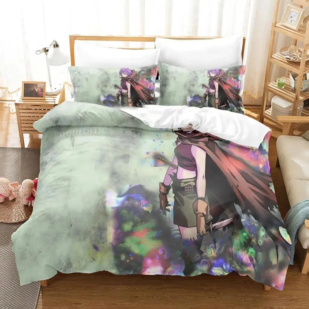 Anime Murder Princess Comfortable Duvet Quilt Cover Pillowcase Bedding Set Children Bedroom Decoration Home Textile