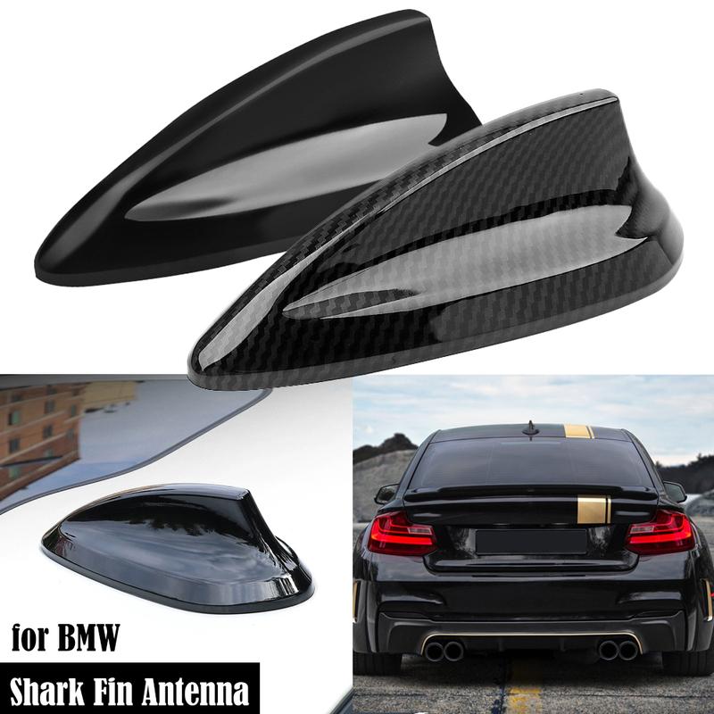 ABS автомобильный плавник акулы, накладка на антенну для BMW F20 F21 F45 F46 F48 F49 F15 F16 F26 F85 F86, наклейка на базу радиосигнала, углеродное волокно