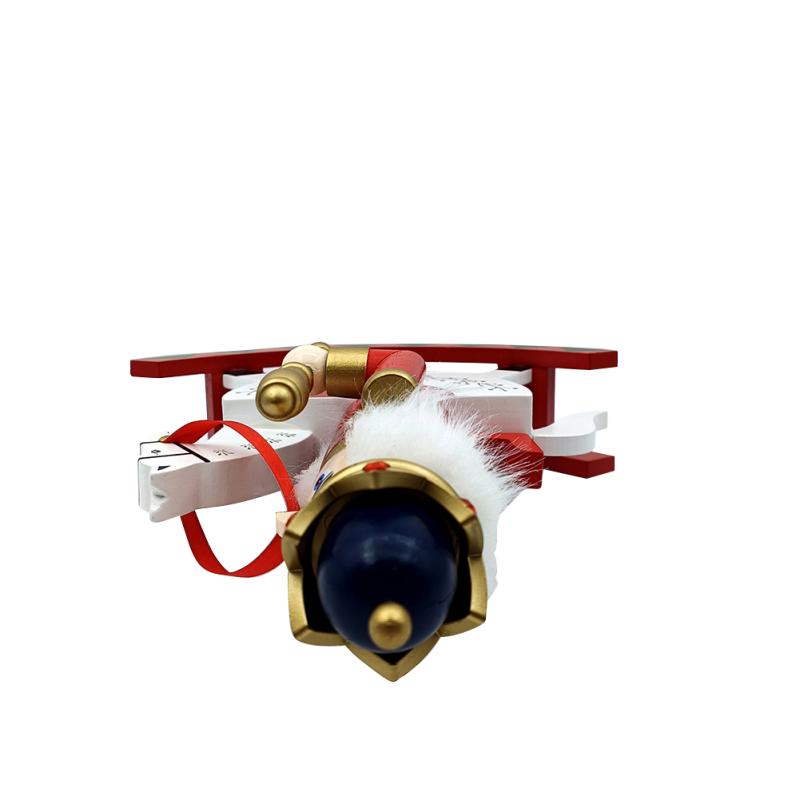 Традиционный деревянный Щелкунчик, лошадка-качалка, украшения, 12-дюймовая фигурка Щелкунчика, мини-кукла всадника