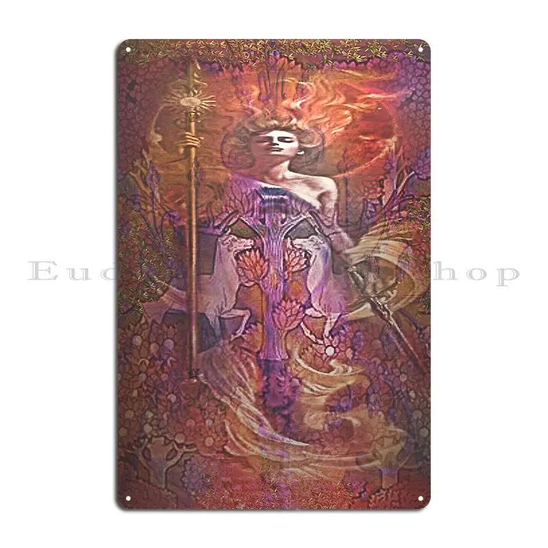 Augusta Metal Plaque Design Party Plates Cave Designer Cinema Tin Sign Poster