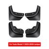 For Tesla Model Y Model 3 highland 2026 Accessories Mud Flaps Stay Clean Protect Paint Military Grade All Weather Splash Guards