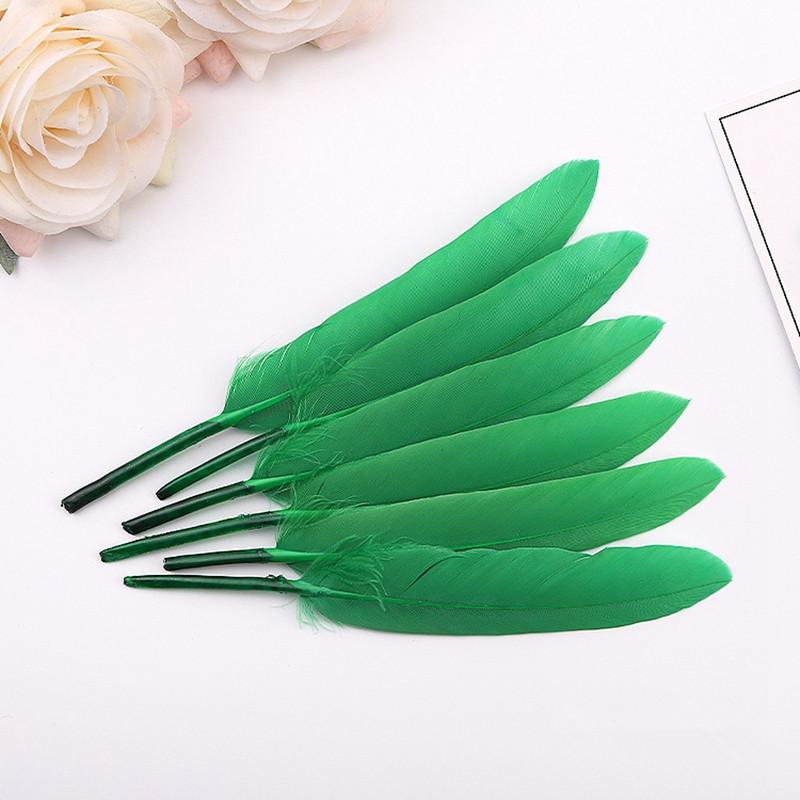 20/100pcs Duck Feathers DIY Feathers for Jewelry Making Plumes Earring Home Wedding Decoration Plumas Crafts Accessories 10-15CM