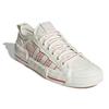 Adidas Оригинальные Nizza Low Mfx Canvas Удобные Повседневные Дышащие Прочные Нескользящие Кроссовки для Скейтбординга с Низким Верхом Унисекс Белые Красные GX0979