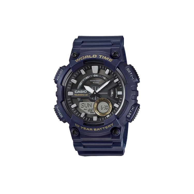 Casio Мужские Синие Часы YOUTH AEQ-110W-2AVDF AEQ-110W-2AVDF