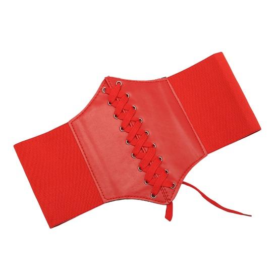 Женский корсет в дворцовом стиле, широкий пояс, эластичный пояс из искусственной кожи, утягивающий талию, женский эластичный пояс, формирующий корсет, аксессуары для платья EMA