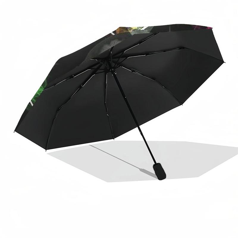 1pc Dachshund Love Heart Umbrella with Plastic Handle,Suitable for All Seasons Home Travel Outdoor UmbrellaDD1748