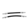 2 Pcs Rear Drum Brake Flexible Hose Set GBH250 Rubber Anti Impact Brake Hose Assembly for AUSTIN MORRIS 998 1275 6P4