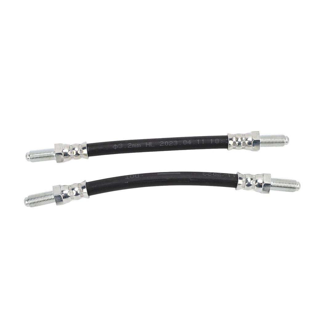 2 Pcs Rear Drum Brake Flexible Hose Set GBH250 Rubber Anti Impact Brake Hose Assembly for AUSTIN MORRIS 998 1275 6P4