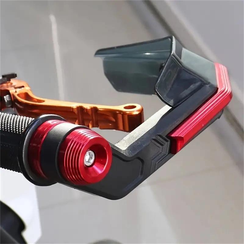 Защита рук мотоцикла Защита от ветра Защита рук из алюминиевого сплава Защита рук с щеткой Универсальные чехлы для рукояток мотоцикла