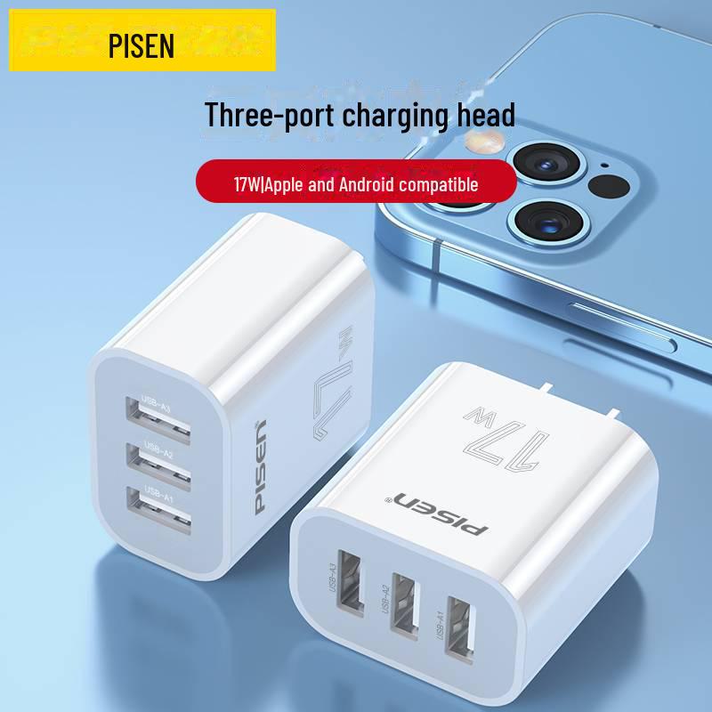 PISEN 2A Быстрое двойное USB-зарядное устройство для Apple и Huawei