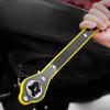 1pc Car Mounted Car with Ratchet Wrench, Car Jack, Labor-saving Wrench, Manual Joystick, Scissor Tire Unloading Tool
