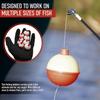 FISHKING Foam Floating Bait, 8 шт., 5/10/15/20/25/30/40/50 г, легкая пена, высококачественные блестящие поплавки
