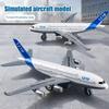 Имитация Модель Самолета Реалистичный Инерционный Пассажирский Самолет Игрушка Настольная Фигурка Самолета Украшение Детям Мальчикам Коллекционный Подарок