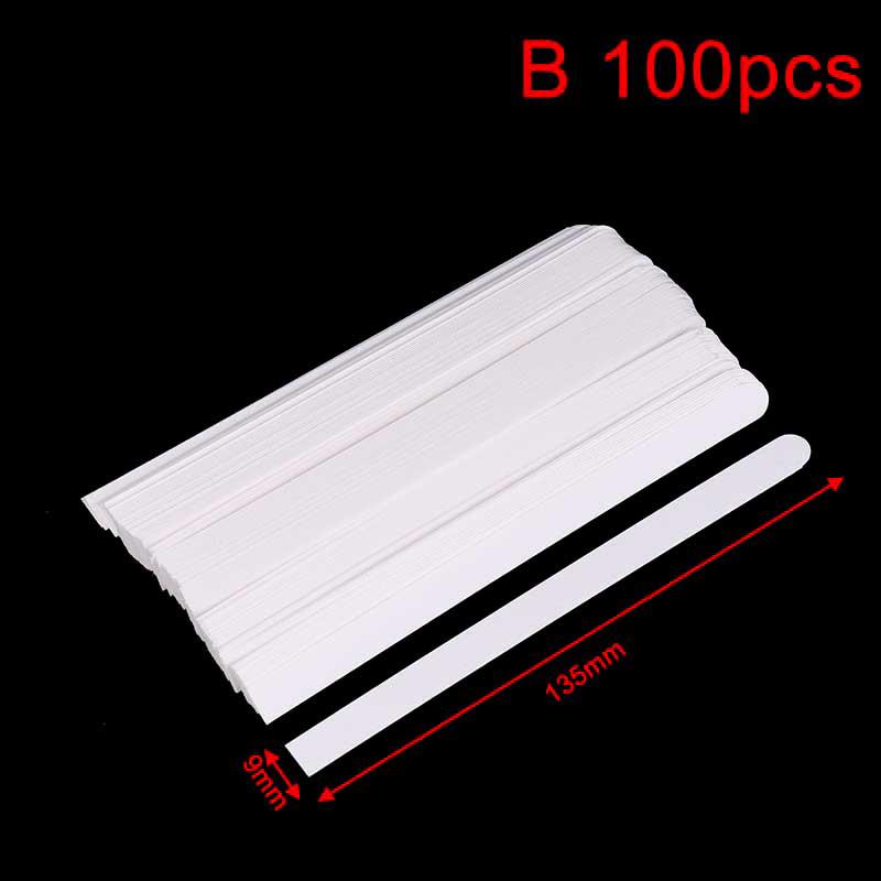 100/500 шт Тест-полоски Аромат Одноразовые Белые Бумажные полоски для запаха Тестовая бумага Ароматерапия Духи Эфирные масла