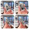 Carbon Fibre Leather Car Key Case Cover Shell For BMW 530i 550i 320i 1 2 3 4 5 Series 118i 225i M240i F20 F21 F30 F31 F25 F01 HX9