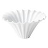 Koyotoki Coffee Stylish 13cm Perfect for Cafes and Coffee Pure Made In Product 19700358 Dripper, Ceramic, Approx. Diameter, Shops, Flare, White,