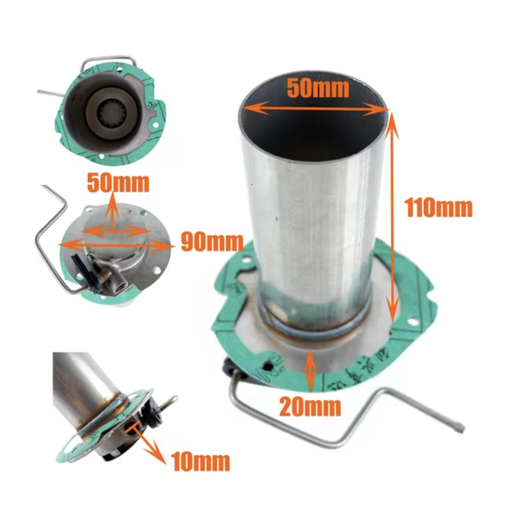 5 кВт Воздушный Дизельный Стояночный Обогреватель Горелка Вставные Факелы Камера Сгорания Камера Сгорания и Прокладка Для Легковых Автомобилей Грузовиков Фургонов Кемперов